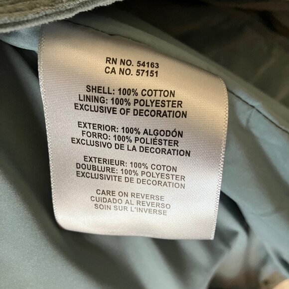 Levi's Mens Corduroy Jacket Size Medium Blue Seafoam Green - Picture 4 of 4